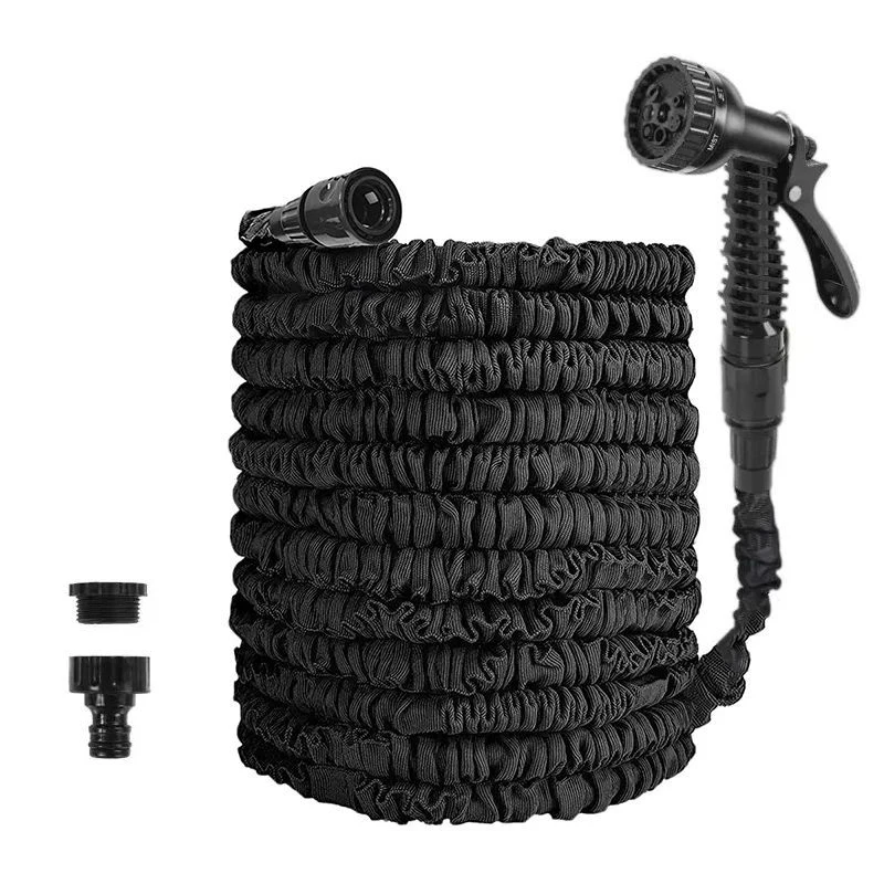 Uitbreidbare Magische Slang Hogedruk Autowasreiniging Waterpistool Huis Tuin Bewatering Waterleidingen Tuinbenodigdheden 25FT-100FT