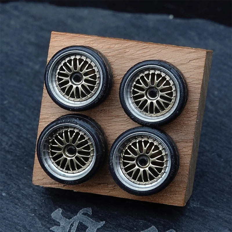 PuffStudio_1/64-BBS-RT88-8.5/8.8mm Plug-in Axle Wheel Hub Car Model Modification Accessories
