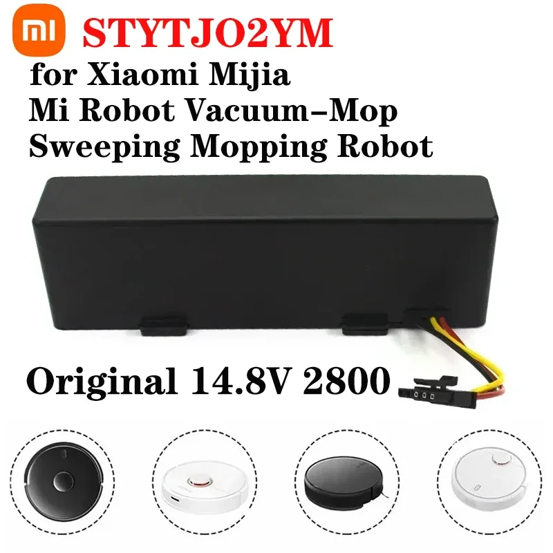 

STYTJ02YM 14.8V Battery for Xiaomi Mijia LDS Vacuum Cleaner,Mi Robot Vacuum-Mop P,Mi Robot Vacuum-Mop 2S/Haier JX37