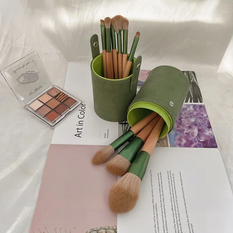 10Pcs Portable Soft Makeup Brushes Set Eye Shadow Foundation Powder Eyelash Lip Concealer Blush Make Up Brush Set