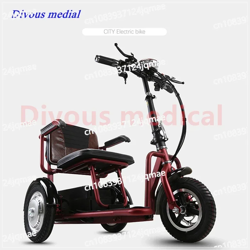 Good Quality with Storage Bag Folding Electric Powerful Scooter Elderly Electric Bicycle for The Disabled