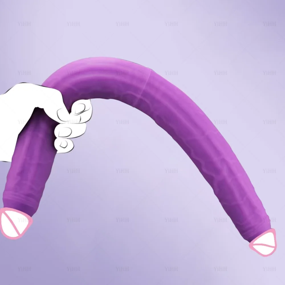 Double Double Ended Realistic Dildo Flexible Penis Long Dong Double Head Anal Play Vaginal Stimulator Sex Toys for Women Couple Lesbian - Aliexpress Deal