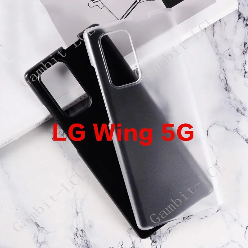 For LG Wing 5G LMF100N, LM-F100N, LM-F100V, LM-F100 Silicone Smartphone Phone Protective Back Shell Soft TPU Case