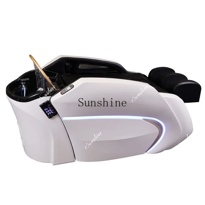 Intelligent electric massage shampoo bed barber shop special hairdressing automatic water circulation  FT