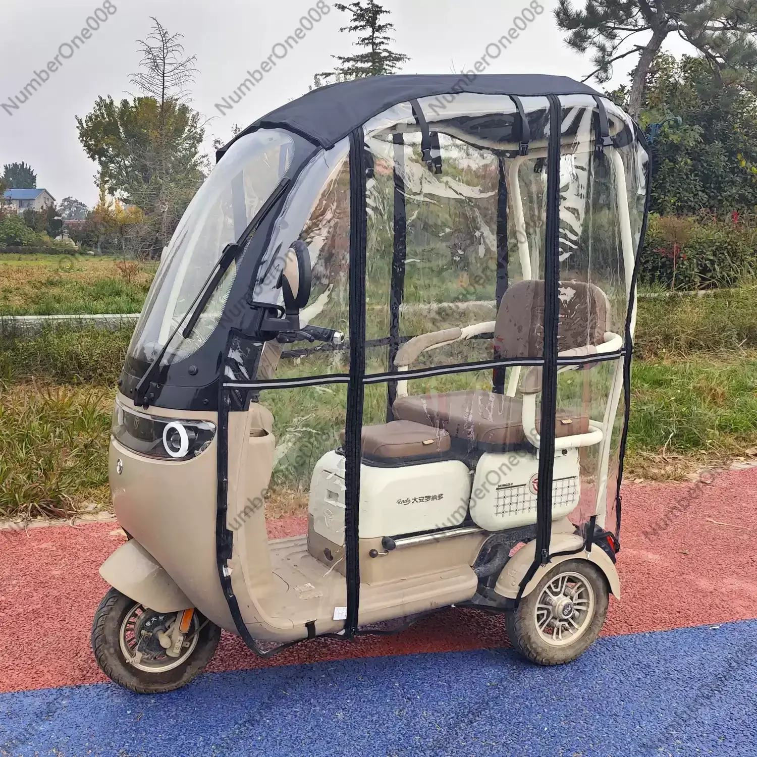 rain curtain shed,excluding tricycle， electric tricycle integrated shed, thickened surrounding curtain thermal cover