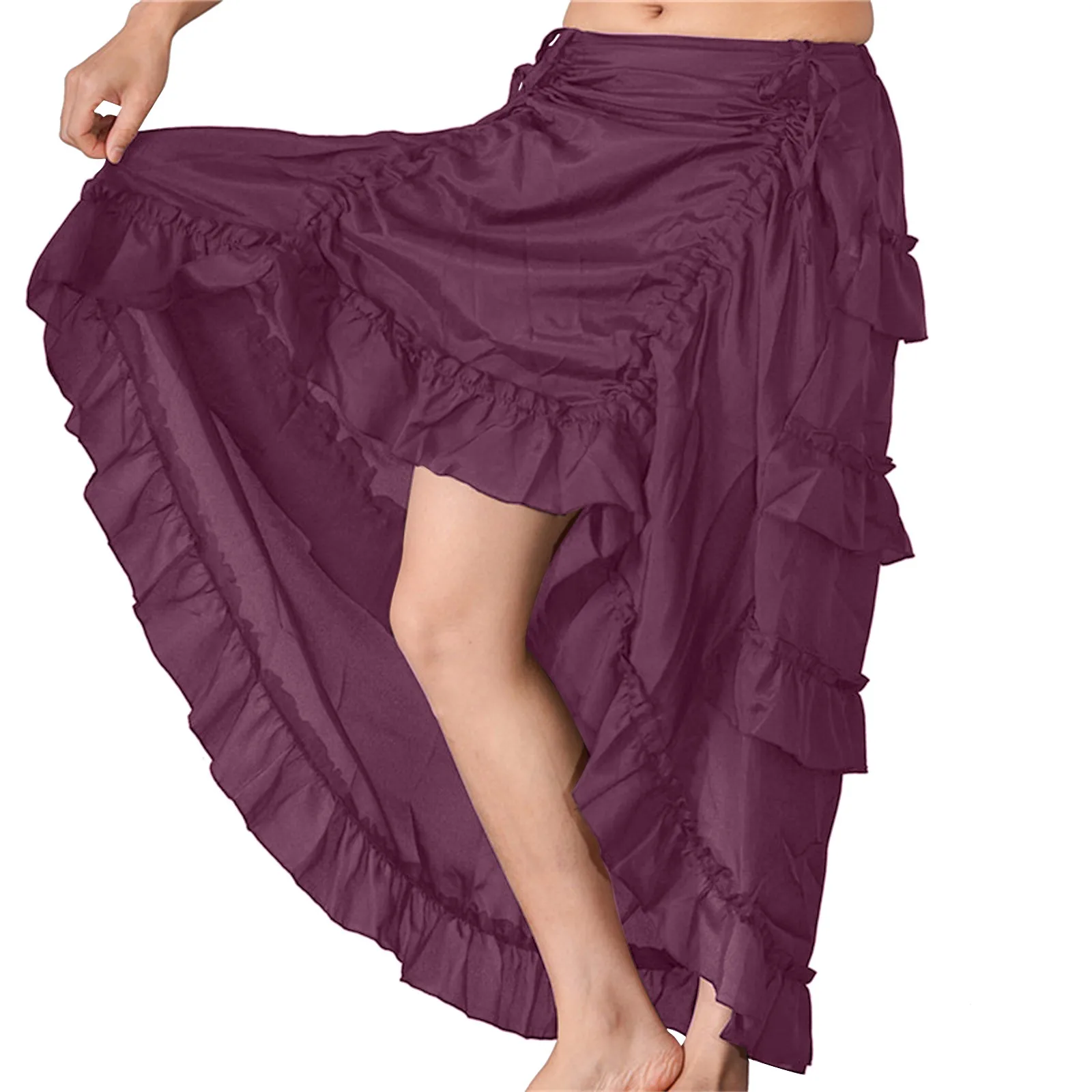 

Skirt Gothic Ruffles Skirt Women's Plus Size Dress Sequin Dress plus Size 4x