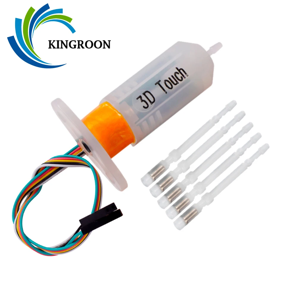 KINGROON 3D drukarki 3D czujnik dotykowy automatyczny czujnik poziomu sonda do reprap MK8 Ender 3 Ender 5 KP3S KP5L 3D dotykowy czujnik sonda