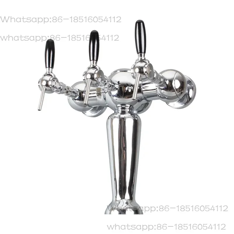 3-Hole silver vase-shaped column/tower/beer distribution equipment