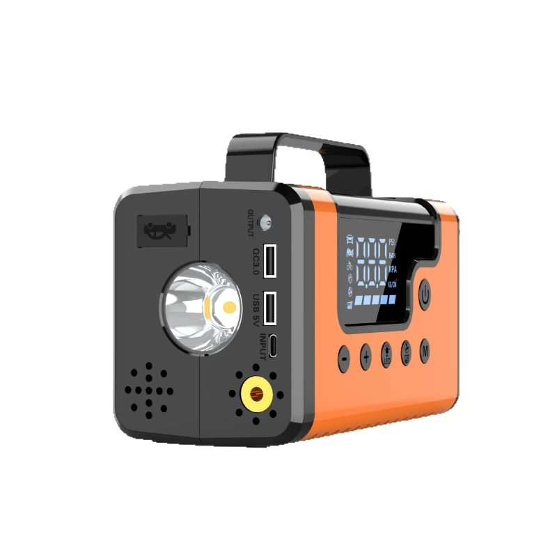 

emergency start power supply, large capacity 1 electric treasure to pump gas, electric vacuum suction multi-functional machine