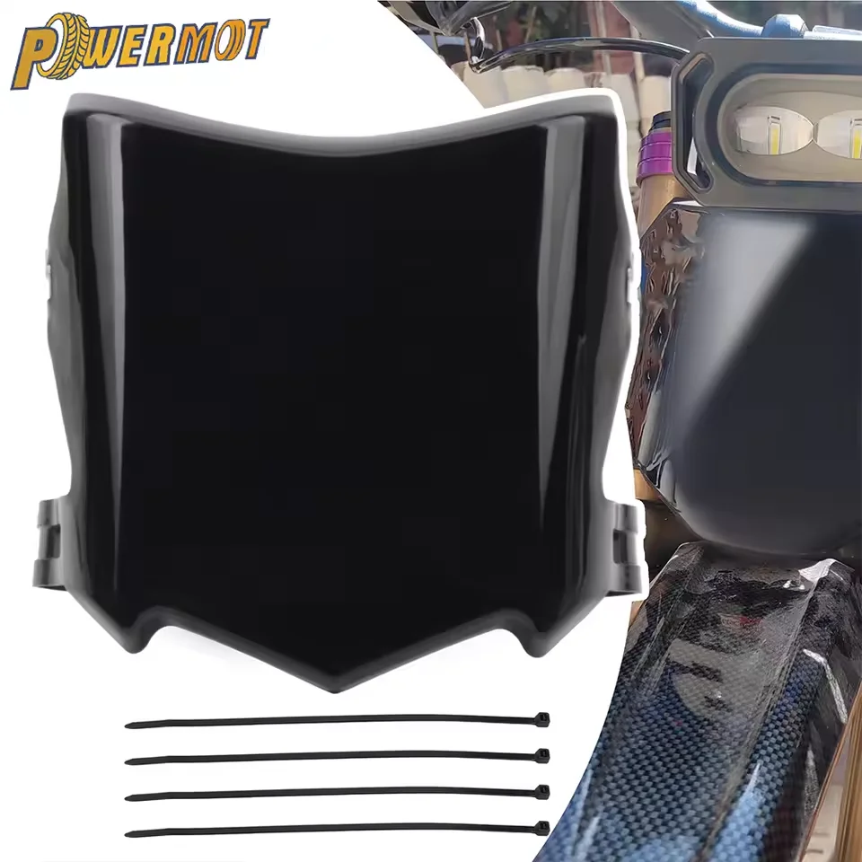 Front License Plate For Surron S X Motorcycle Accessories Number Plate For Stark Varg Talaria Sting Q20 MX4 Electric Dirt E Bike