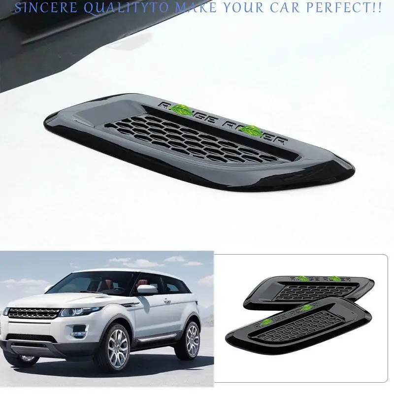 

Для Range Rover Evoque 2012-2019 глянцевая черная крышка вентиляционного отверстия капота двигателя