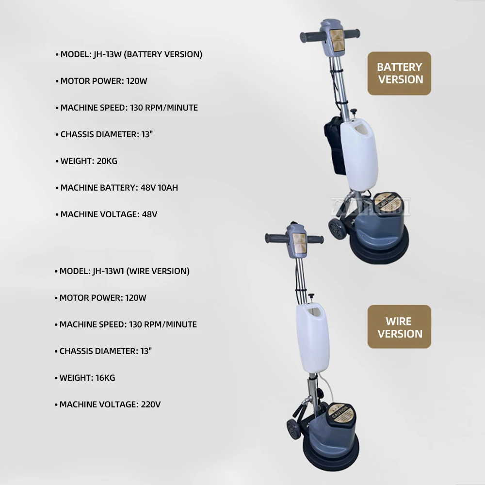 Outdoor Tile Floor Cleaning Machine,Hand-Push Small Carpet Cleaner, Hotel Commercial Floor Scrubber
