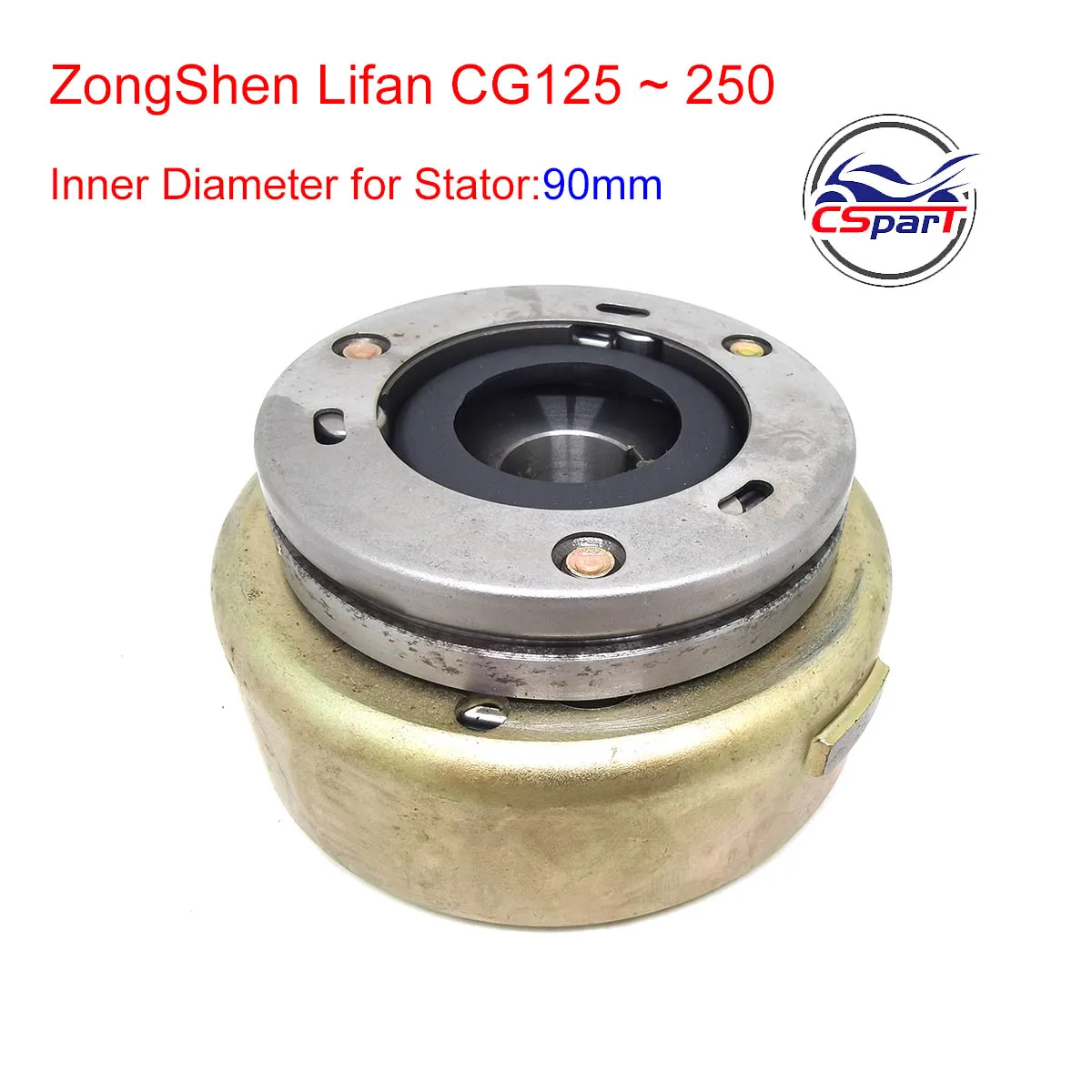 

Magneto Rotor Flywheel CG 125CC ~250CC Lifan ZongShen Taotao SunL Kazuma Dirt Pit Bike ATV Quad Parts