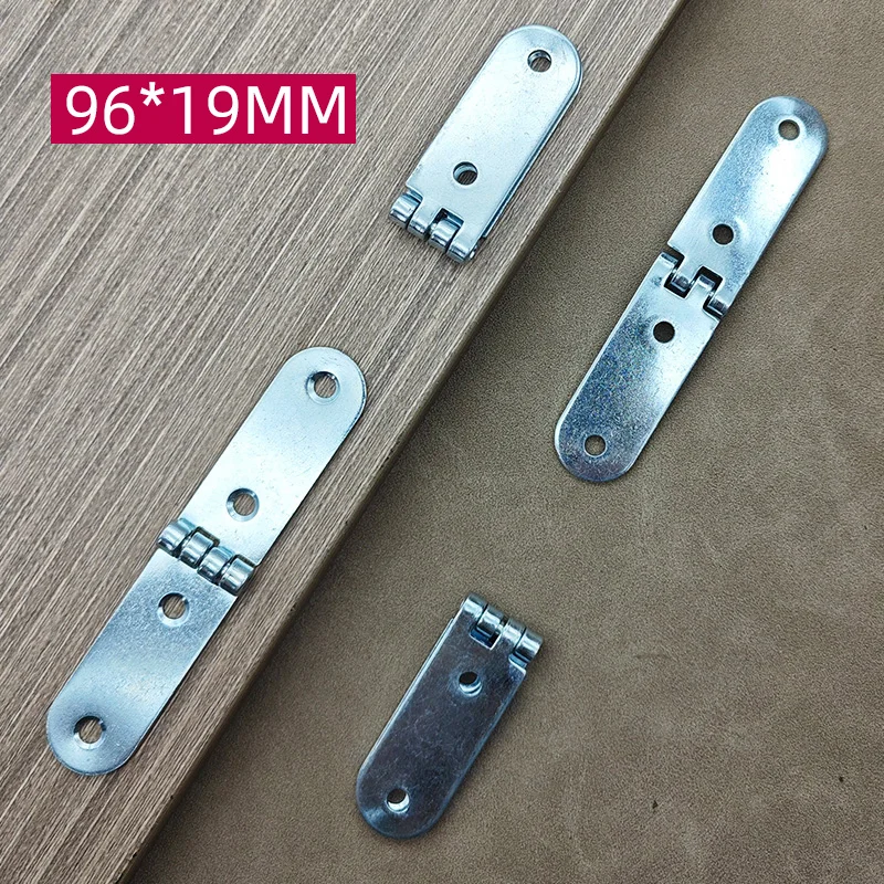 10 pcs Long hinge 180 Degree Foldable Angle Cabinet Hinge Used For Cabinets, Door Panels, And Wooden Boxes  And Sending Screws