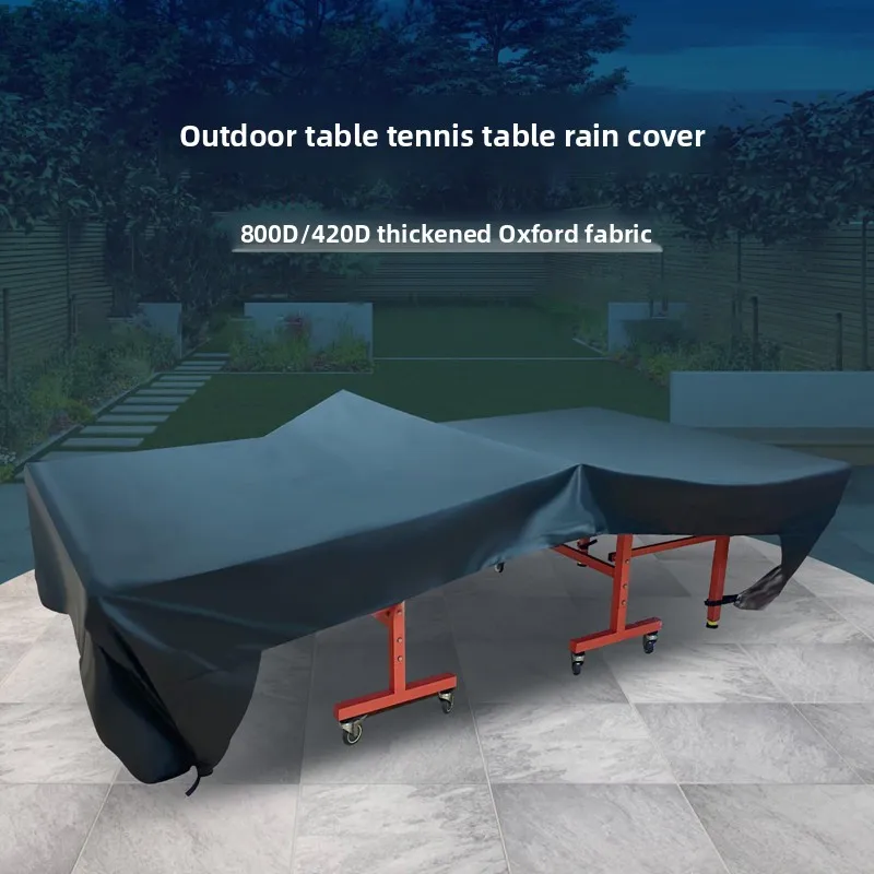 

Водонепроницаемый чехол-тент для уличного стола для пинг-понга, портативный защитный чехол от дождя и солнца для бильярдного стола, защита для улицы