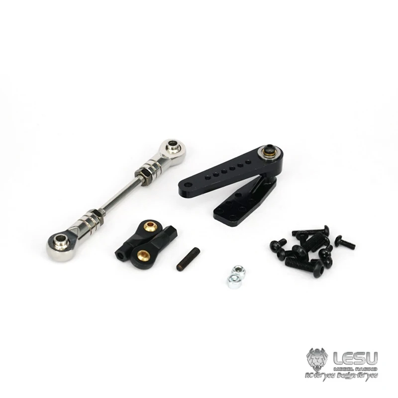 

Metal LESU Steering Rod Servo Arm for 1/14 TAMIYA 6x6 6x4 4x4 4x2 RC Tractor Truck DIY Model Car Scania Benz MAN