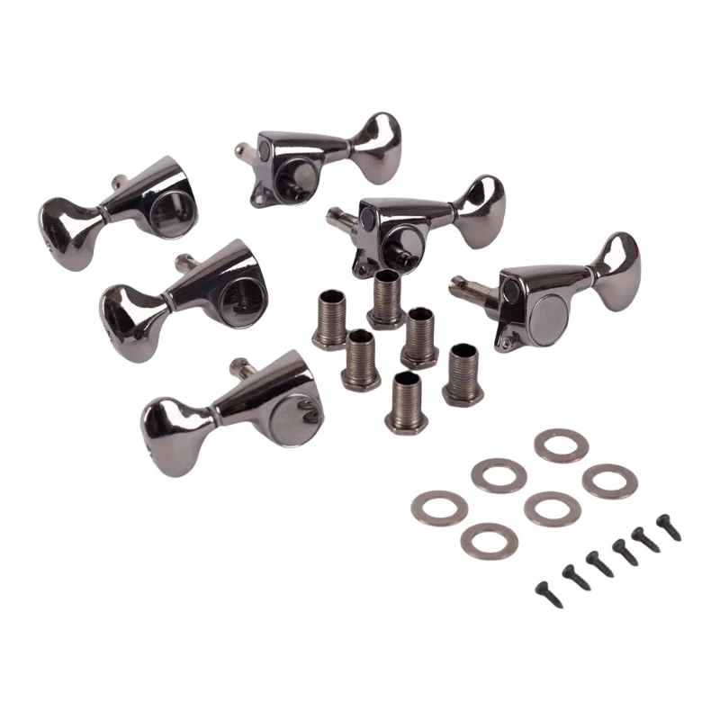   6pack Electric Guitar Tuning Machines Sealed Bass Tuning Pegs Machine Head