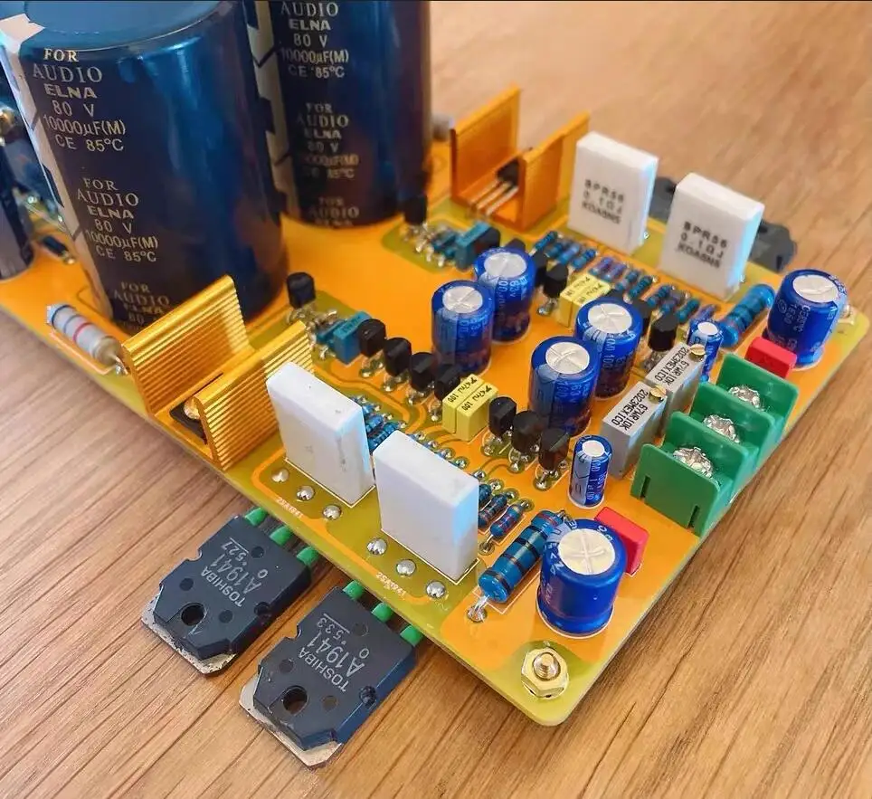 Assembeld scheda di alimentazione lineare ad alta corrente +/- doppia tensione per amplificatore fai da te (+/-30 V a +/-60 V regolabile)