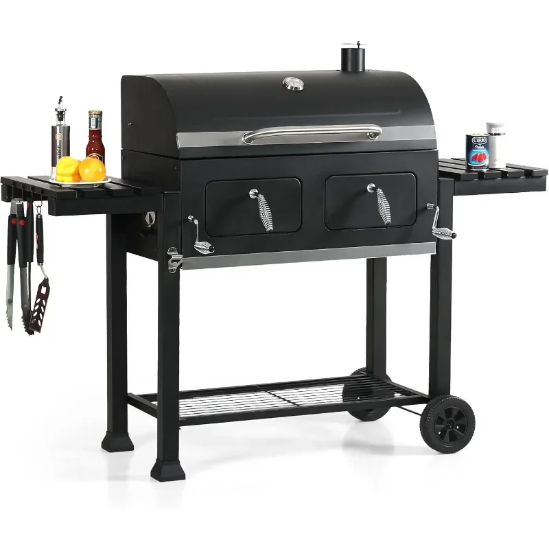 Captiva Designs Extra Large Charcoal BBQ Grill with Oversize Cooking Area(794 SQIN), Outdoor Cooking Grill