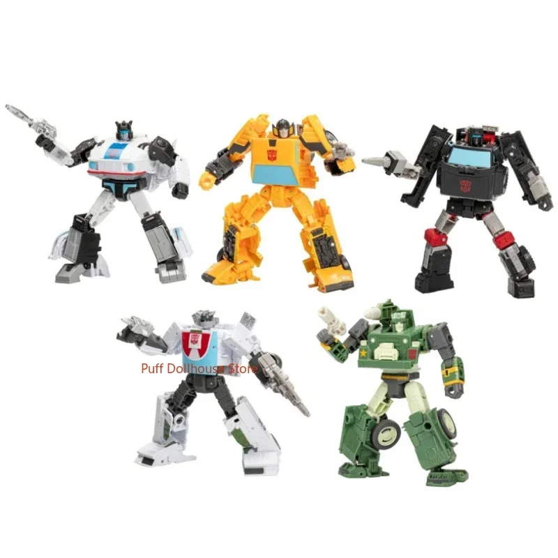 ในสต็อก Transformers Generations เลือก Autobots Unite 5 คนชุดอะนิเมะ Action Figure ของเล่นของขวัญคอลเลกชัน