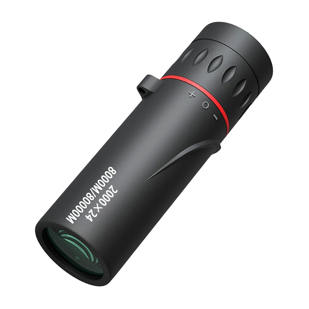 Monoculaire Telescoop Upgrade 2000X24 HD Verrekijkers voor Volwassenen Met Telefoon Adapter Pocket Monoscoop Verrekijker voor Sterrenkijken Geschenken