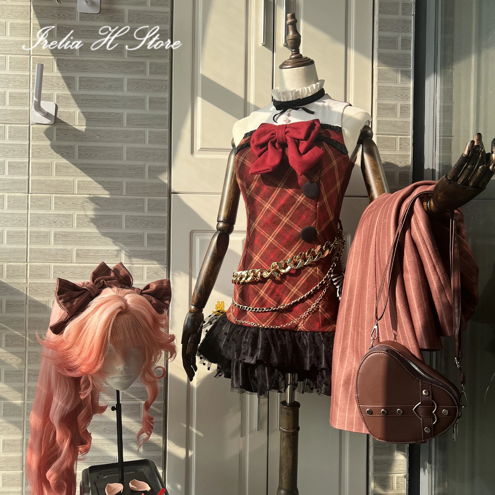 Irelia H Arknights Haruka Cosplay Kostüm Spiel Haruka Schönes JK-Kleid Halloween-Kostüme für Frauen