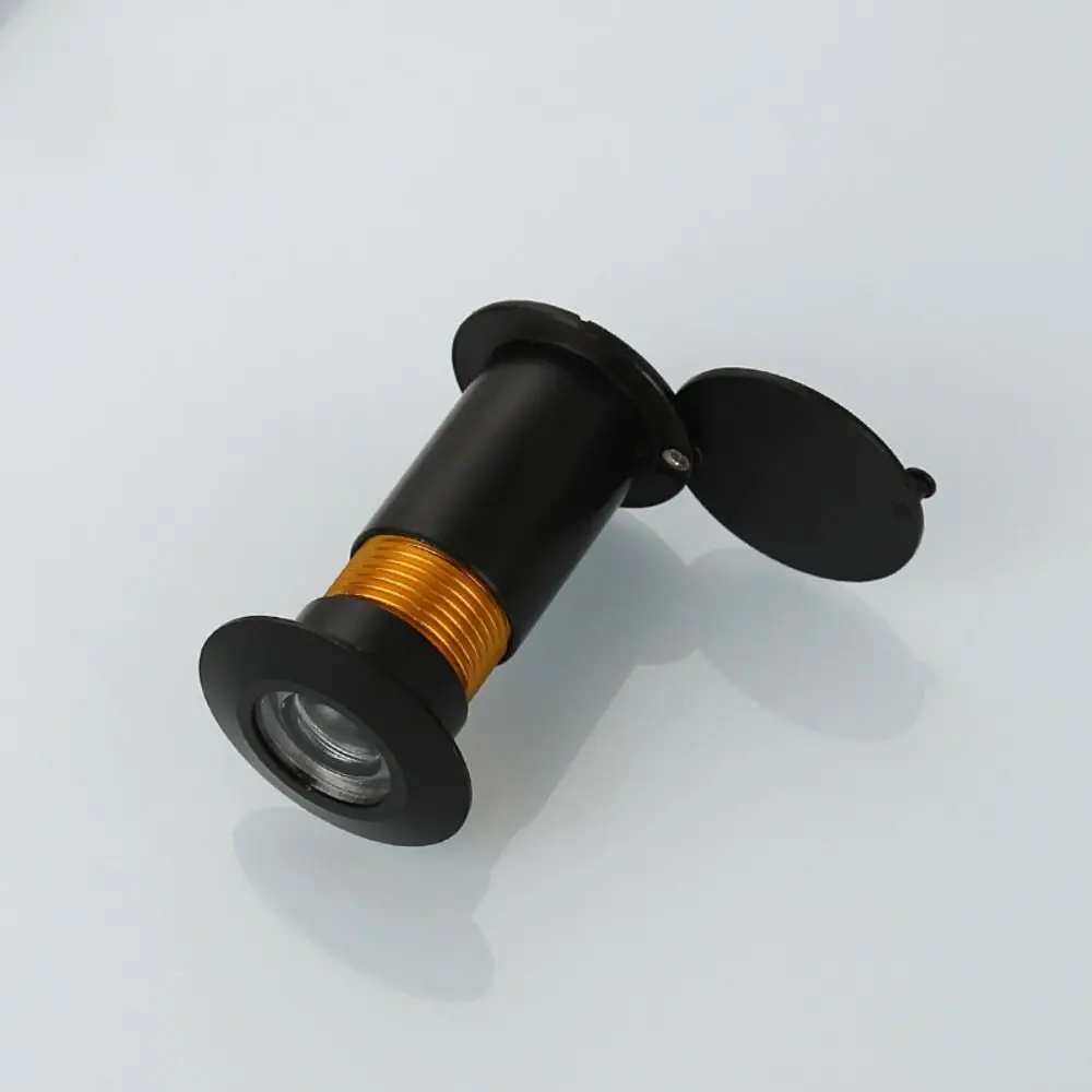 

Viewer Anti-skid HD Cat Eye Anti-peeping Anti-pry Security Door Cat Eye Adjustable 220 Wide Angle Peephole HD Glass Lens Home