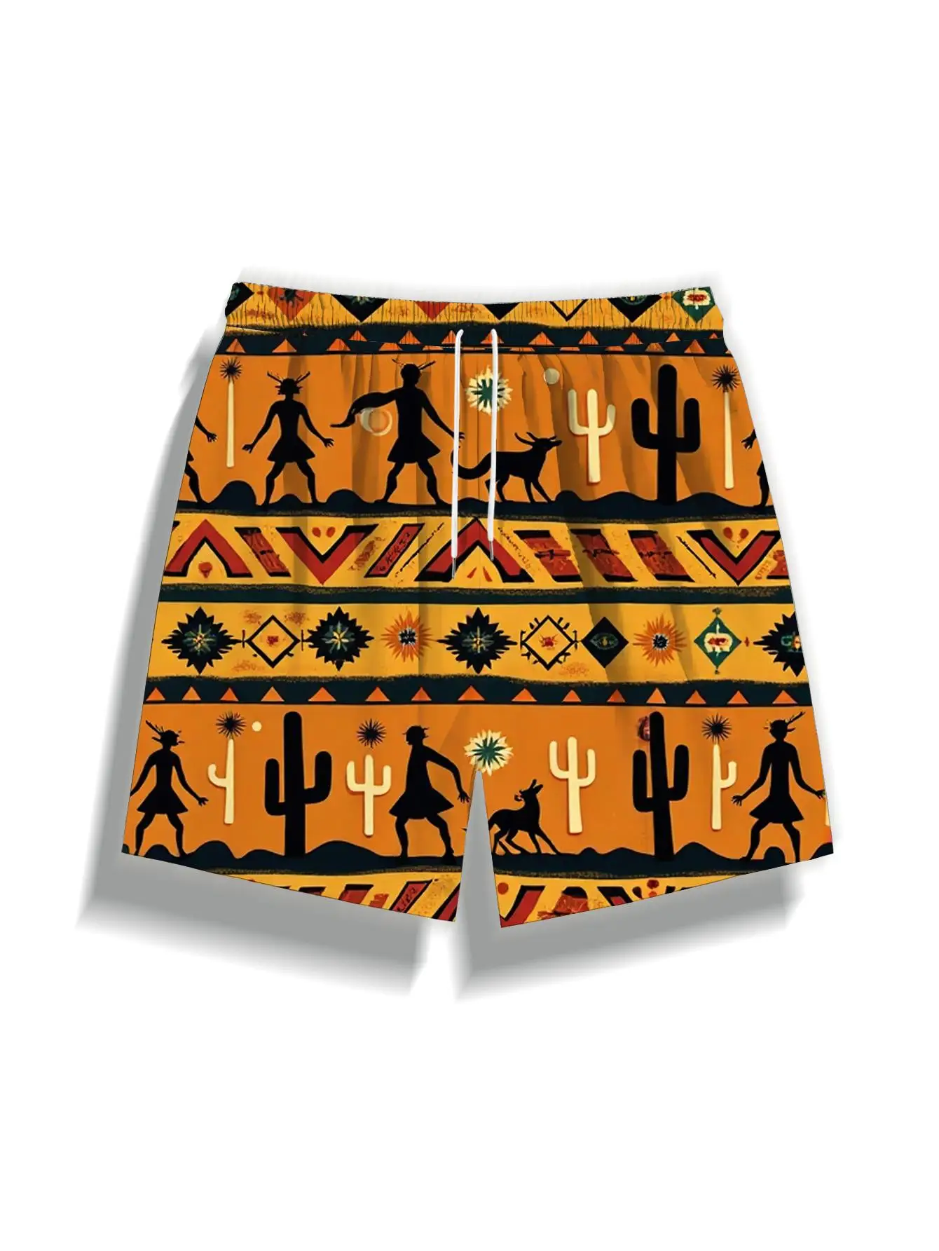1pcs Men's Short swim trunks2026 Summer 3D Printed Short sleeve Polyester Quick drying sport Breathable running Men clothing