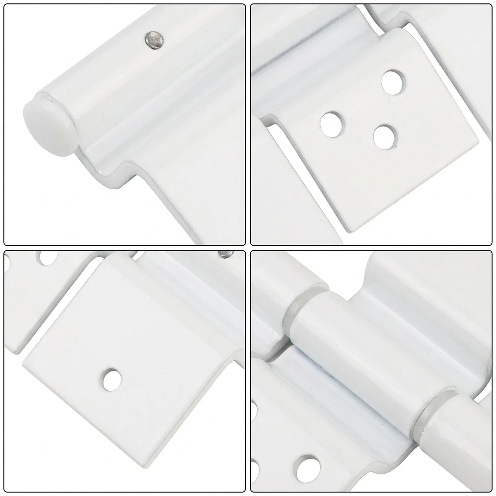2-Pack Entry Door Friction Hinge Assembly for RVs Travel Trailers and For Motorhomes Plastic and Metal Construction