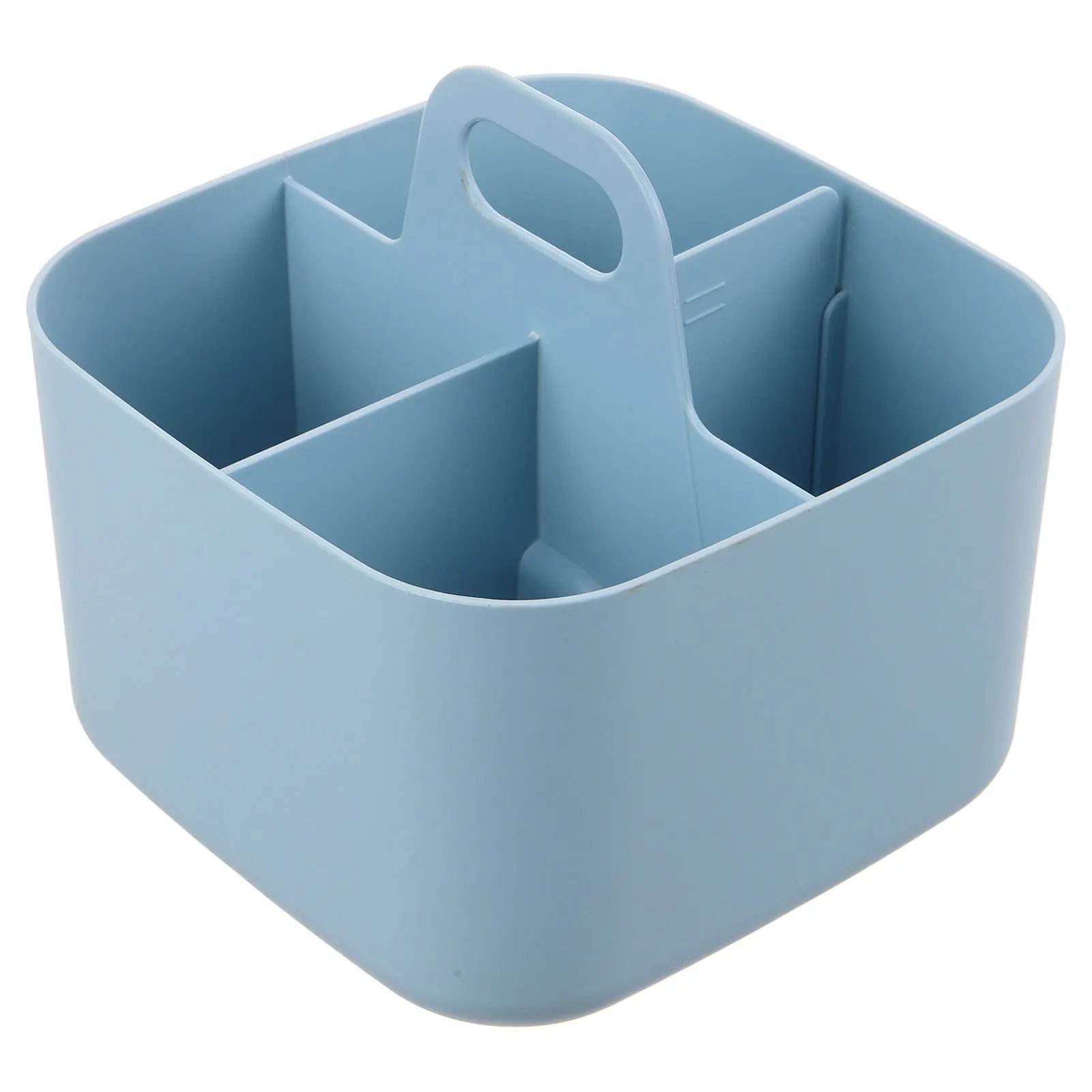 

Divided Storage Basket Handle Storage Box Tool Organizing Case Portable Makeup Kitchen Stationery Organizer Desktop Art Supplies