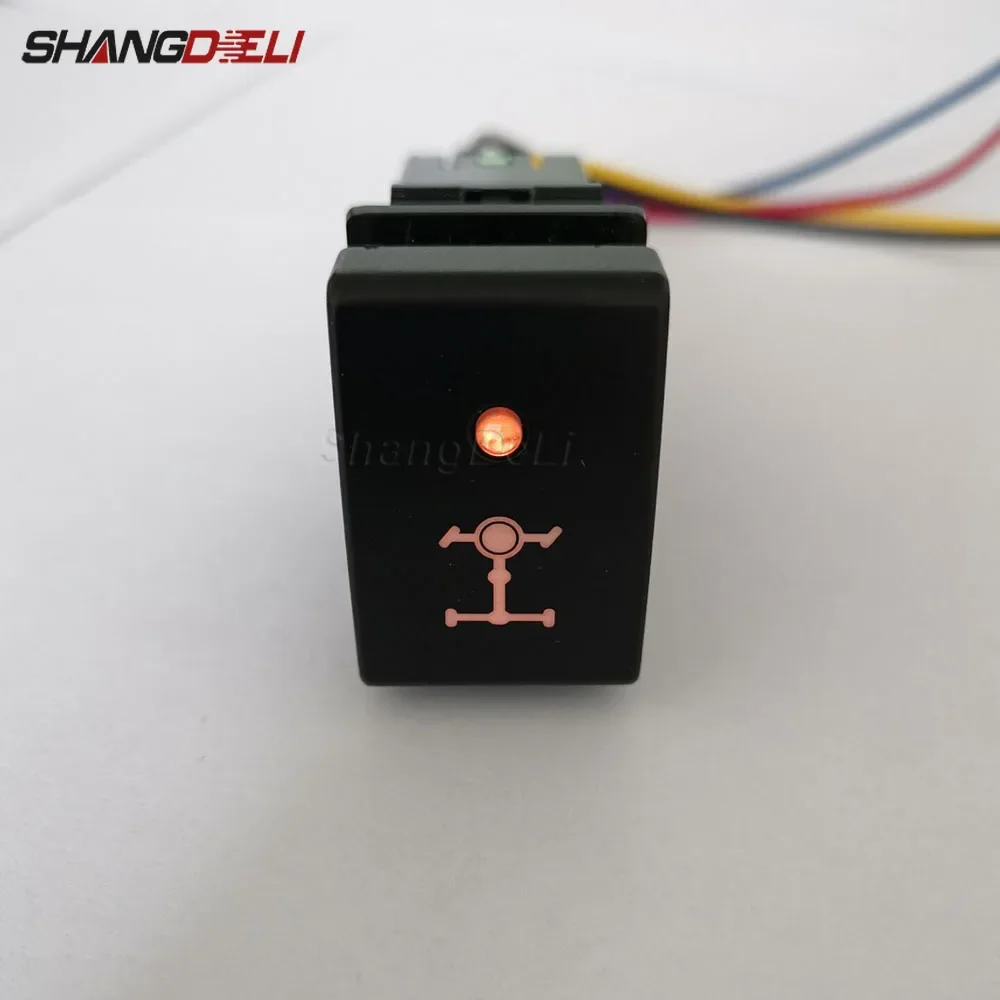 Interruttore A Pulsante Per Blocco Differenziale Suzuki Jimny 2007-2015 – Luce Arancione, Montaggio Facile