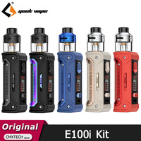 Original GeekVape E100i Aegis Eteno i Kit 4.5ml Pod 3000mAh Battery 100W Box MOD Vape Fit P Coil Electronic Cigarette Vaporizer