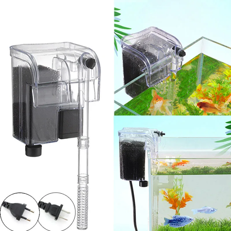 Oxygen Submersible Water Purifier Water Pumps 3w Mini Fish Tank Filte for Aquarium Accessoires Tank AC 220V 110V eu US Plug R23