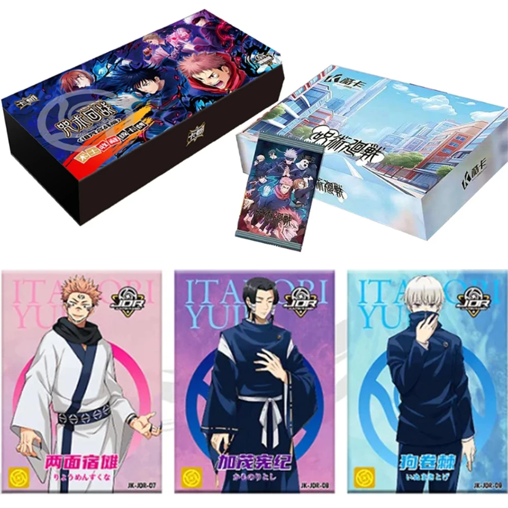 

Jujutsu Kaisen Card Curse Warlock Chapter Gojo Satoru Fushiguro Megumi Itadori Yuji Anime Characters Collection Card Toy Gift