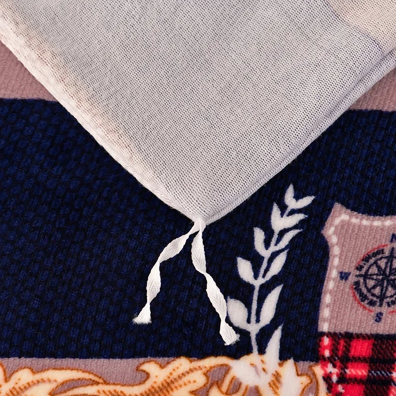 Luxury Microfiber Flannel Wool Quilt Set Bedding Set Quilt