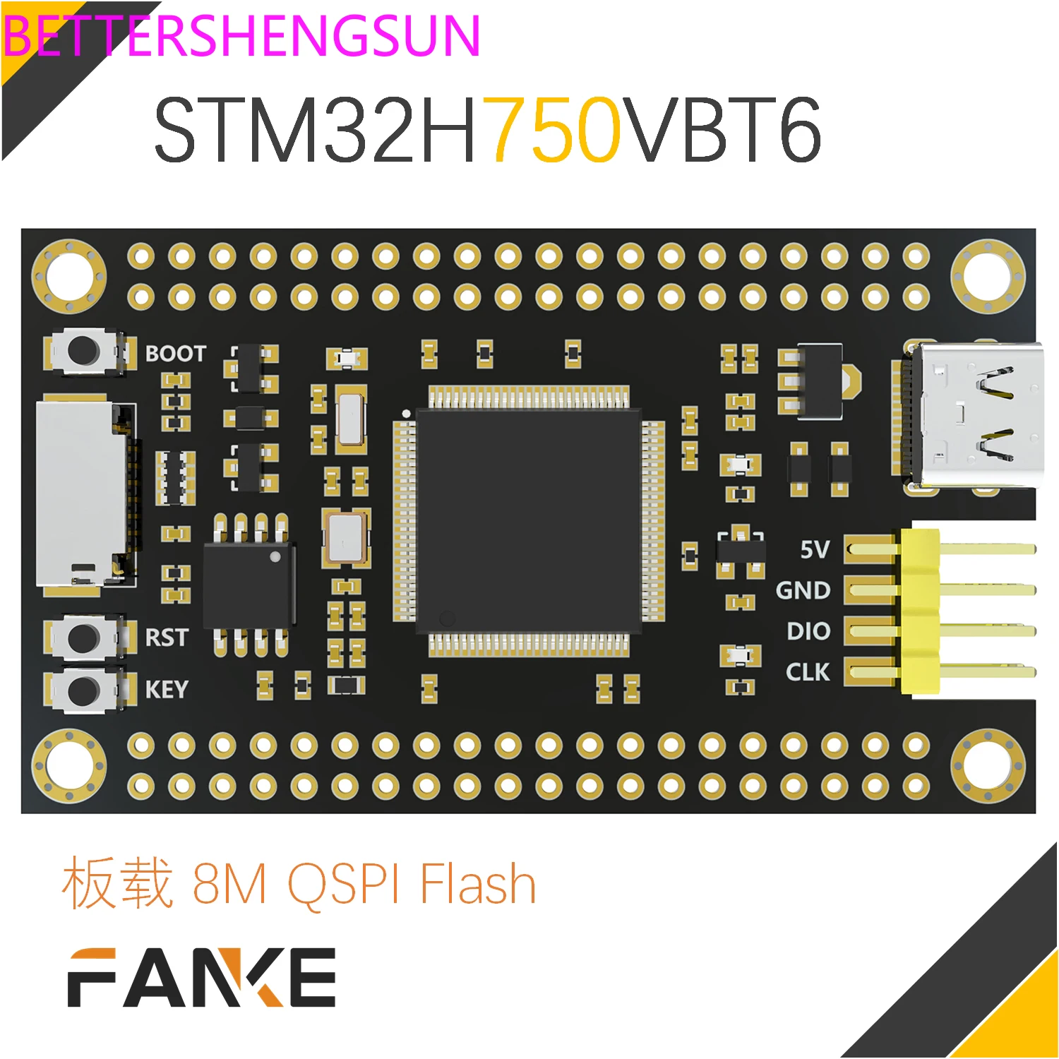 STM32H750 Development Board Core Board Minimum System STM32H750VBT6 Core Board