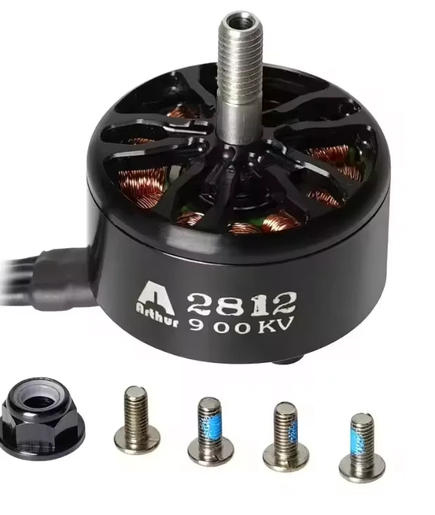 UFlightRC Flashhobby Long Range Drone Modelo, A2812, 900KV, Motor sem escova 3-6S, Avião Multirotor RC, 7-10 Polegada, FPV