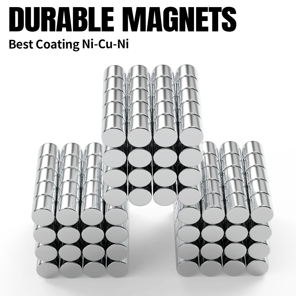 10/20/50/100/200/500 Pcs 5x5mm Powerful Magnets Neodymium Magnet For Fridge Small Magnets DIY Magnets For Fishing Circle Magnet