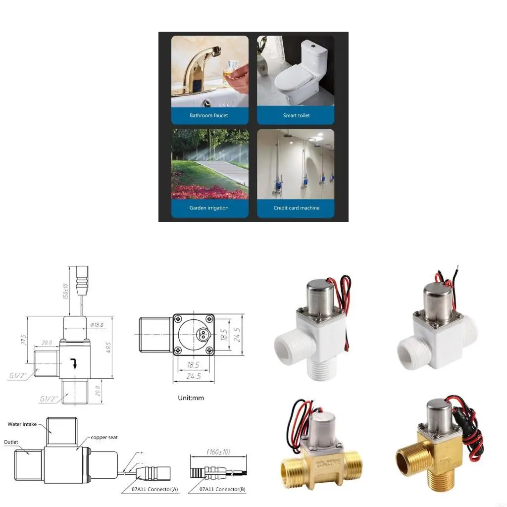 G92C Solenoid for Valve 4.5V 1/2\
