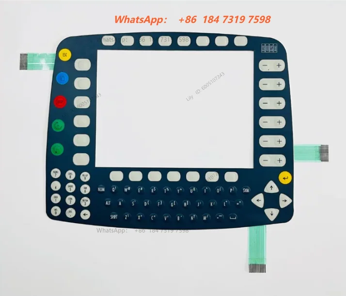 New KUKA Robot KRC2 KCP2 Teaching Device 00-110-185 Operation Panel 00-107-264 Key Film Keypad Keyboard Membrane