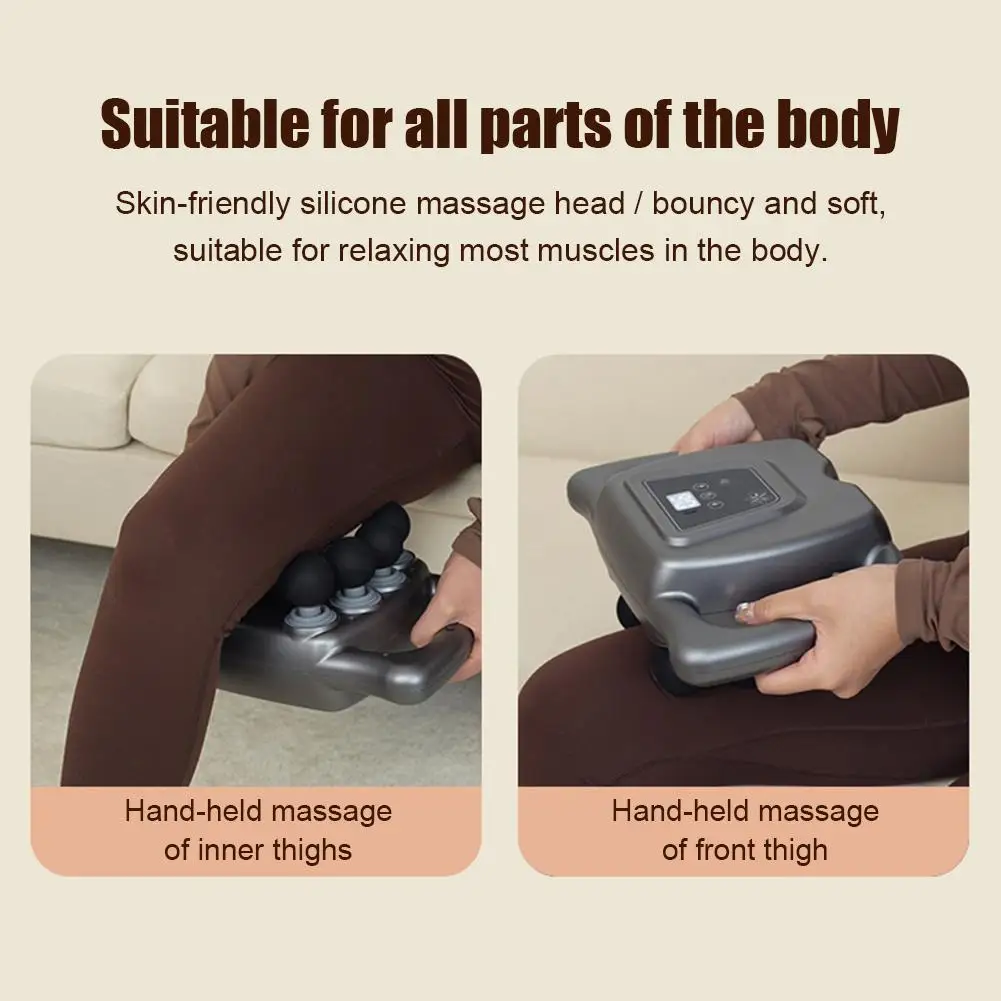 NEW Fascia Gun Muscle Massager High Frequency Back Body Waist Electric Massage Device For Shoulder Legs Pain Relief Recovery