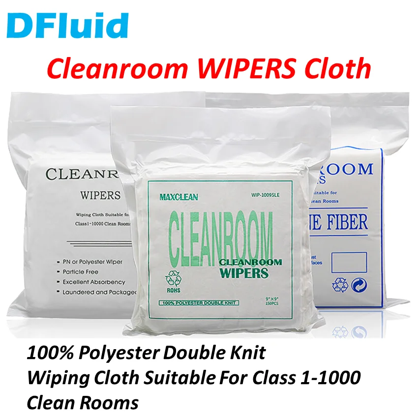 

Cleanroom Wipers Cloth Water Absorbling Anti Static Particle Free Clear Laboratory Microelectronic Factory Clean Room Wipers