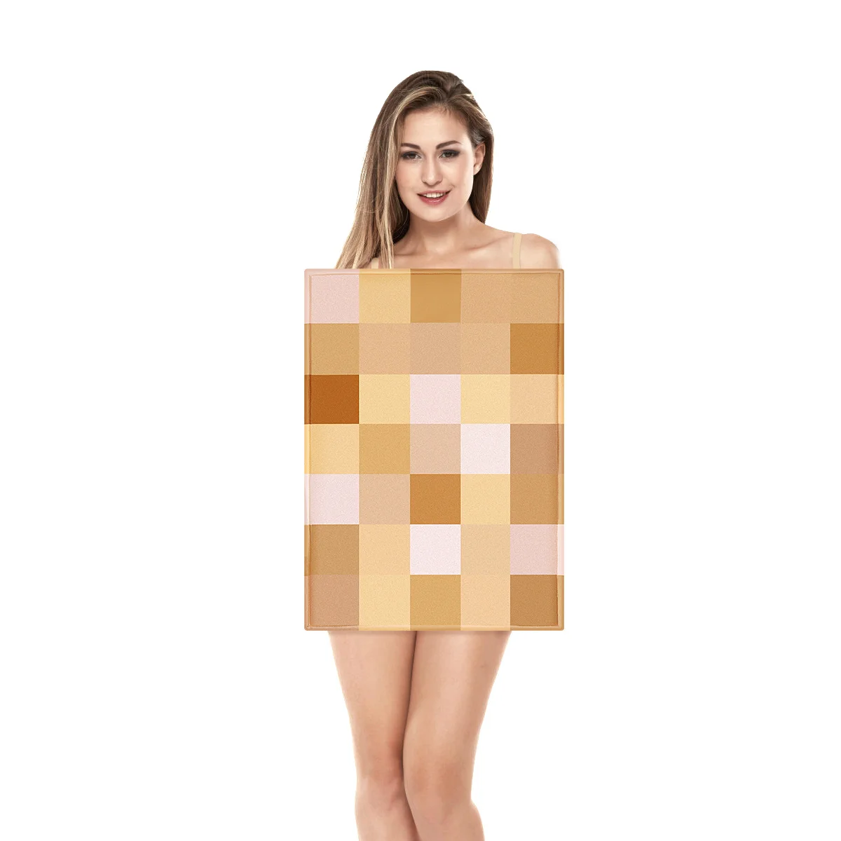 

Halloween Costume for Adults: Funny Flesh-colored Halloween Apparel - Theme Party Clothing Cosplay Outfit with Shoulder Belt