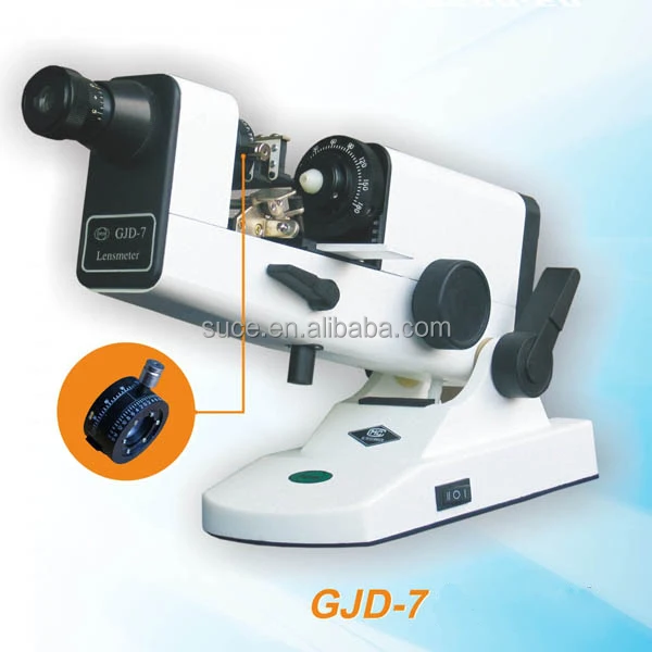 GJD-7 Portable manual internal reading lensmeter/focimeter with cheap price