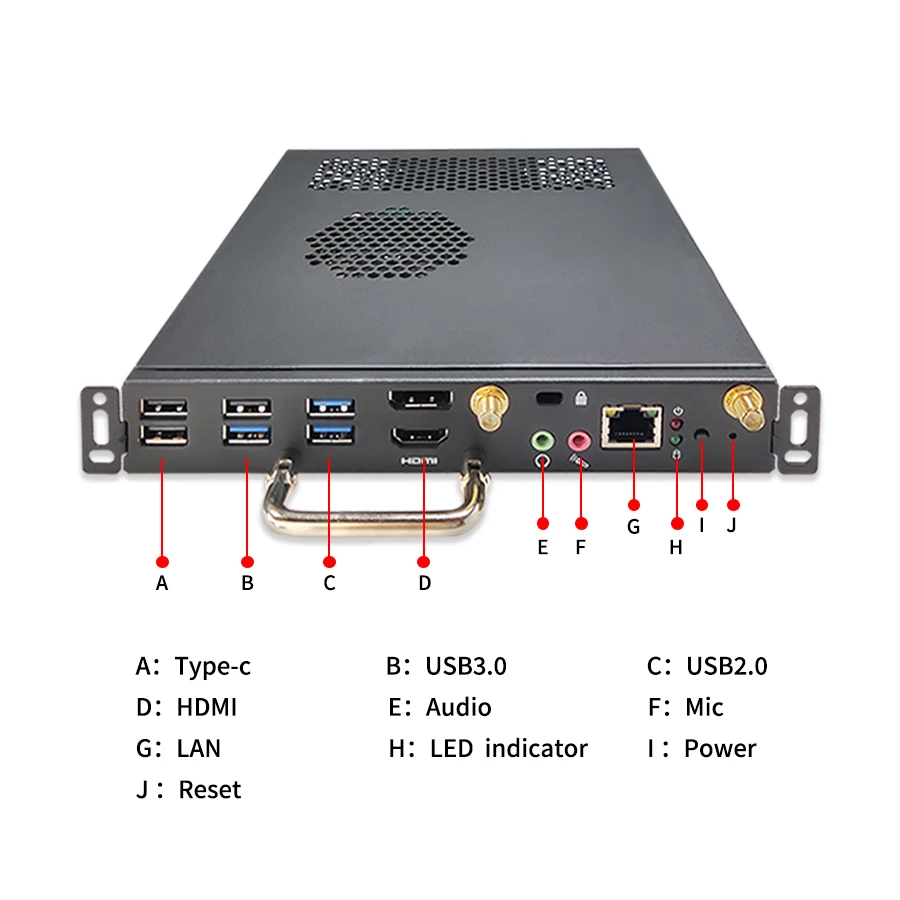 Wholesale OPS PC Computer Android Interactive Whiteboard i5-12450H 8G 256G Industrial OPS PC