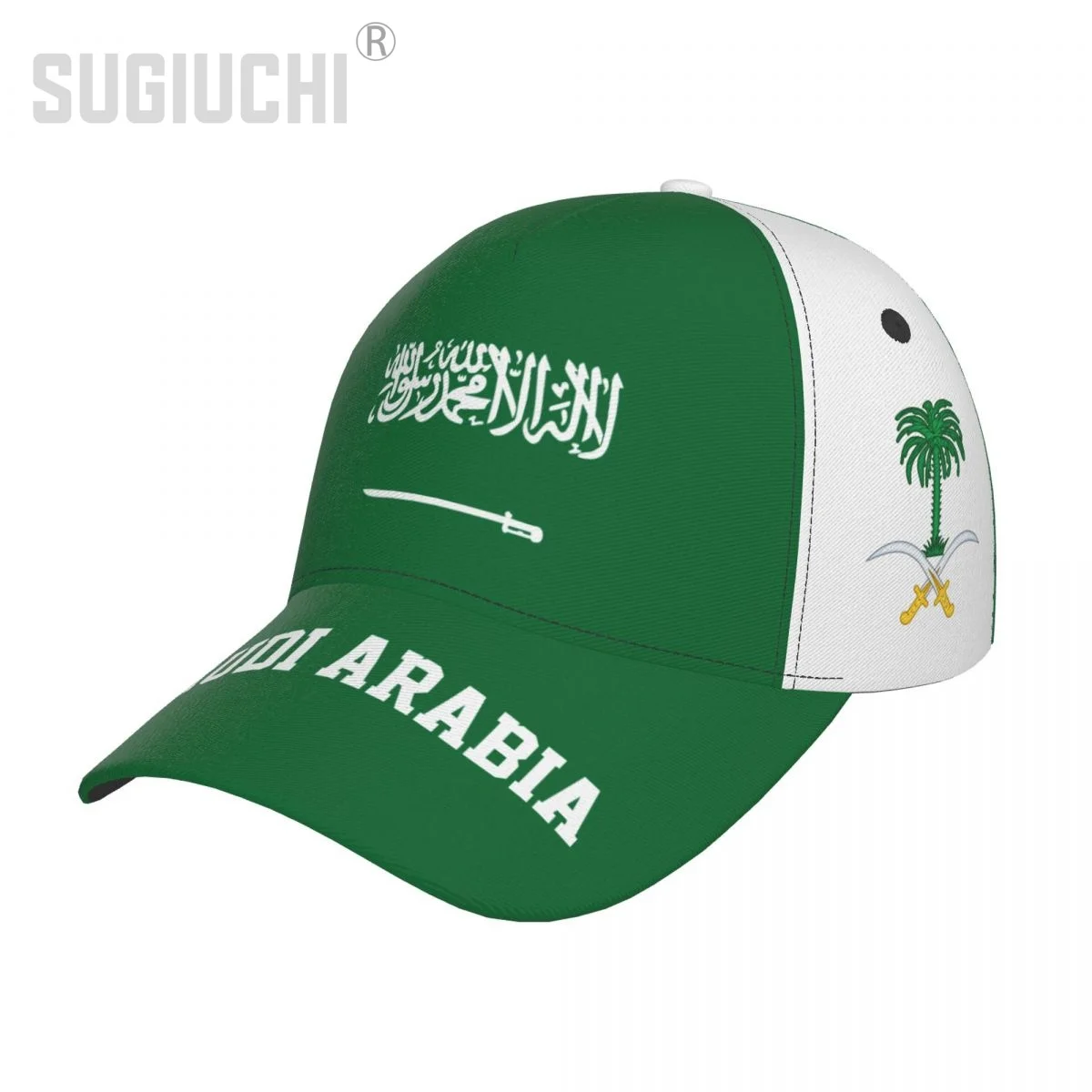 

Unisex Saudi Arabia Flag Saudi Arabian Adult Baseball Cap Patriotic Hat for Baseball Soccer Fans Men Women