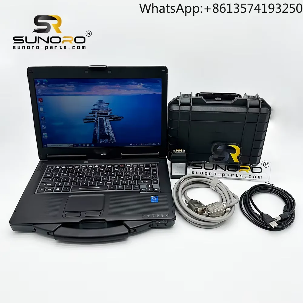 

620-00-177-00 Excavator Diagnostic Tool with CF-53 Laptop Electronic Fault Detector