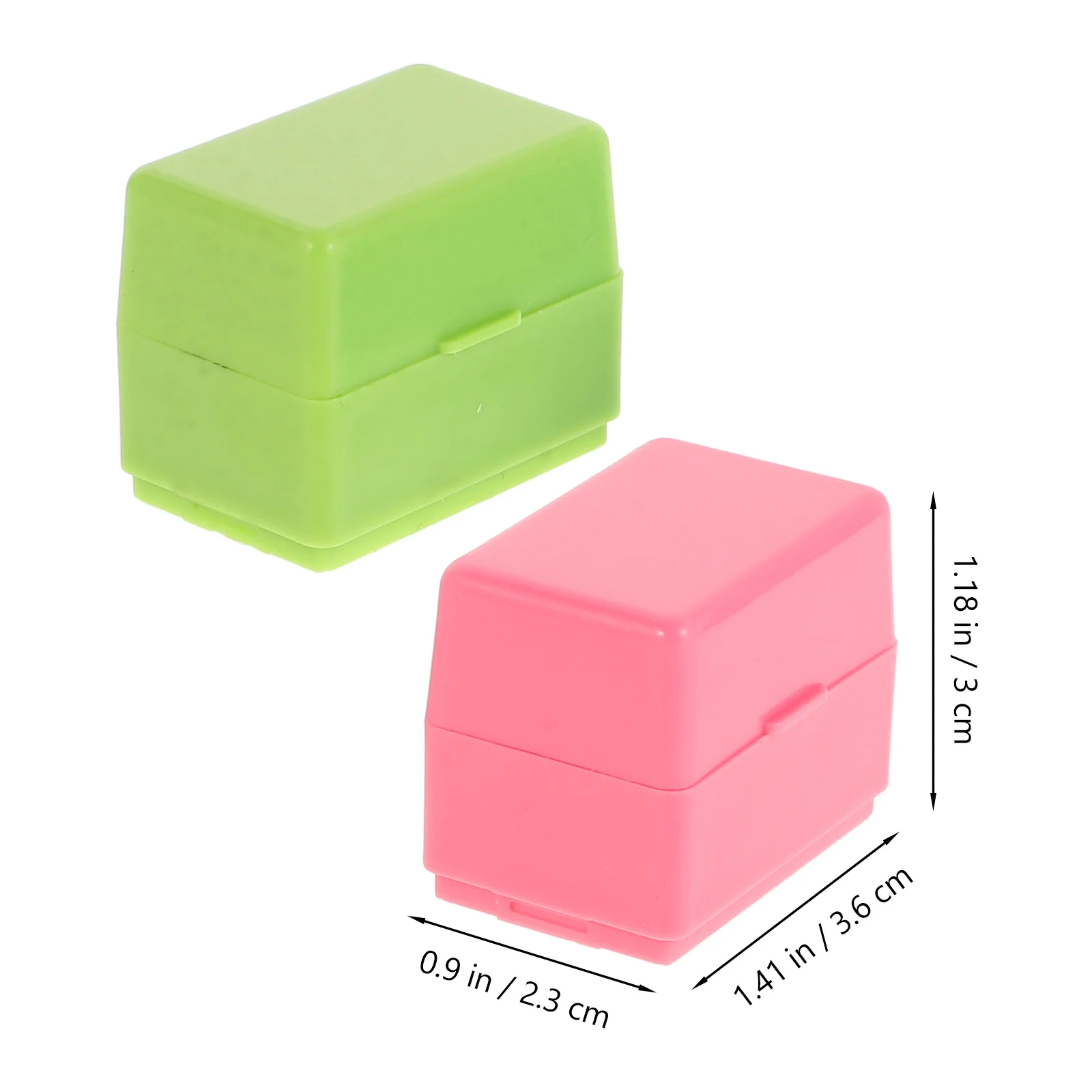 3Pcs Self Inking Stamp Roller Stamp Compact Lightweight for Identity Theft Protection Thousands of Impressions No Reinking