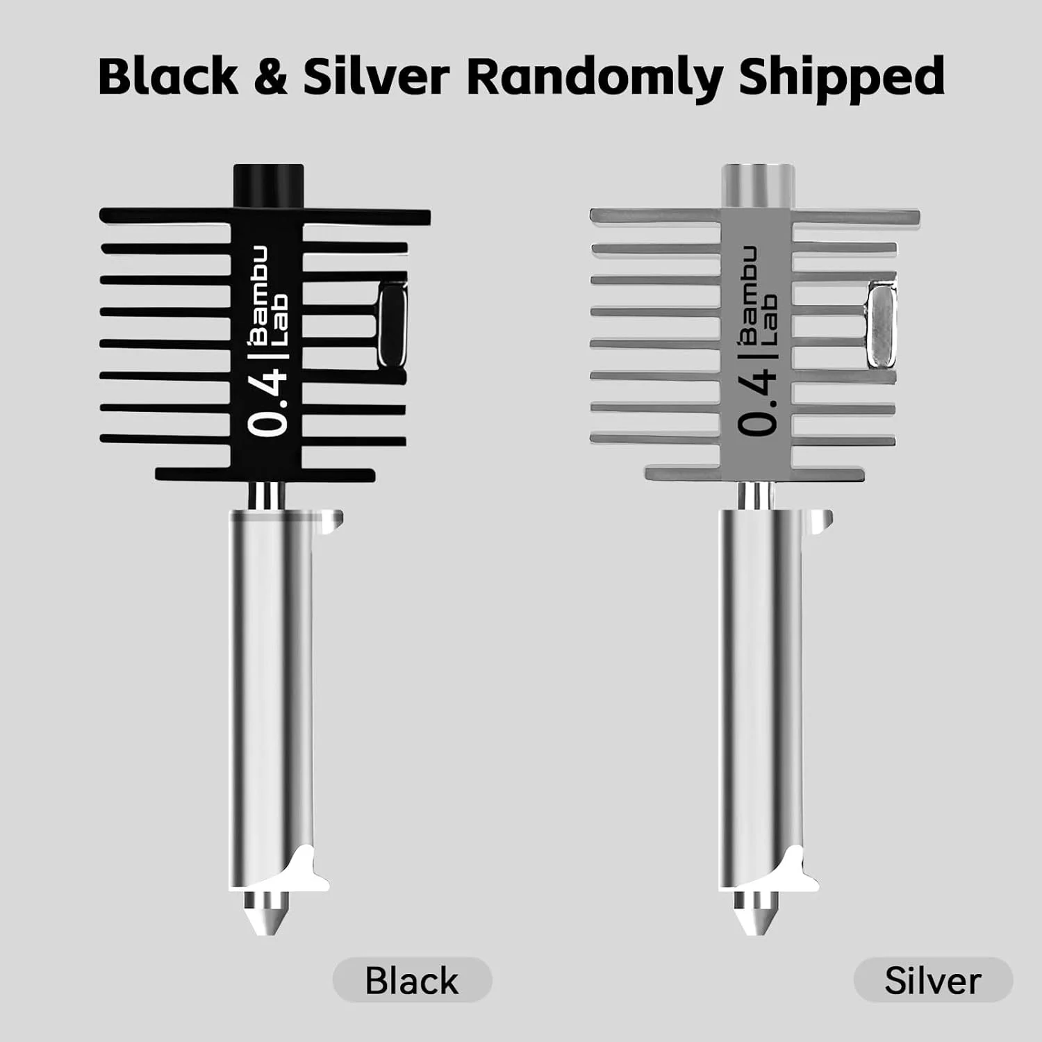 

Bambu Lab Original 0.4MM A1 mini Nozzle Assembly Hotend Kit 0.2MM Stainless Steel 0.6 0.8MM Hardened steel A1 series 3D Parts