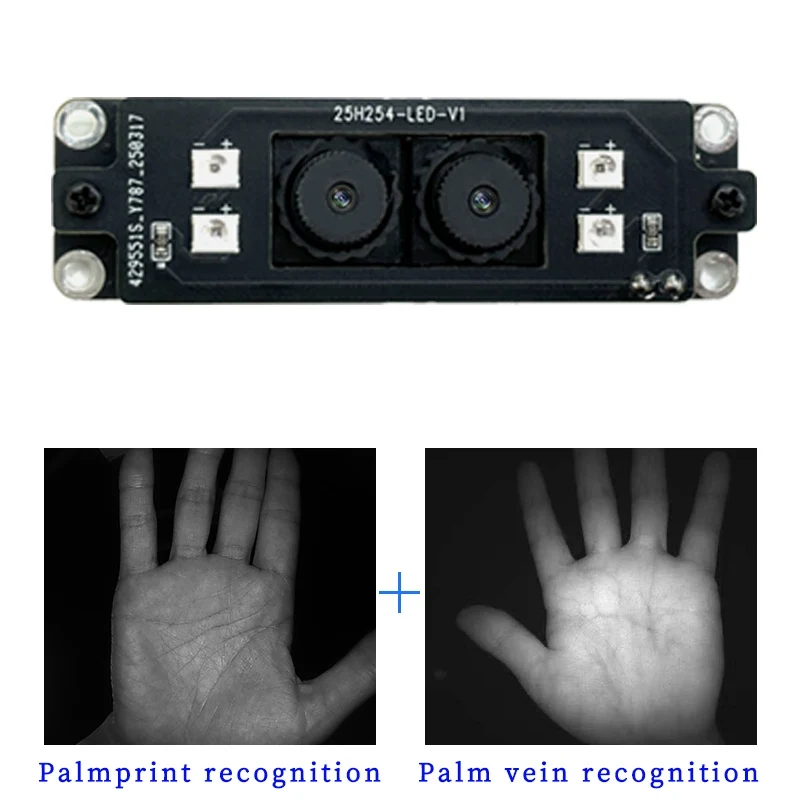 New Tendcent Binocular Palm Vein Module Palm Print and Palm Vein Recognition Scanner Support for Secondary Development SDK  Paym